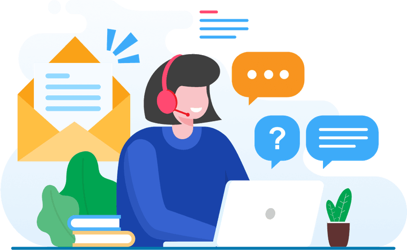 contact us illustrationg