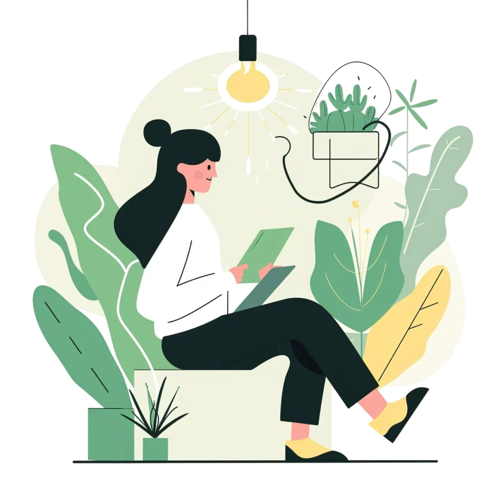 A women seeking online individual therapy