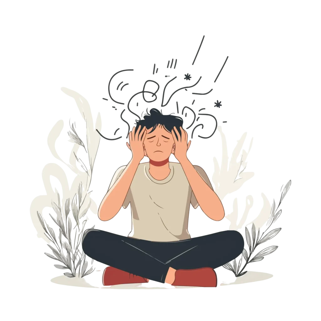 Anxiety and stress issue image